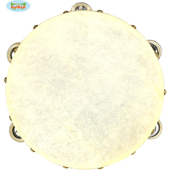 PANDERETA PIEL, 21.5 CMS. image 0