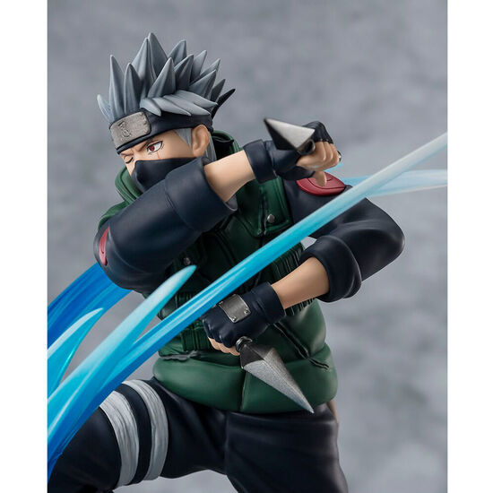 FIGURA S.H FIGUARTS ZERO KAKASHI HATAKE CONCLUSION WITH ONE ONCE CALLED A FRIEND NARUTO SHIPPUDEN 20CM image 1