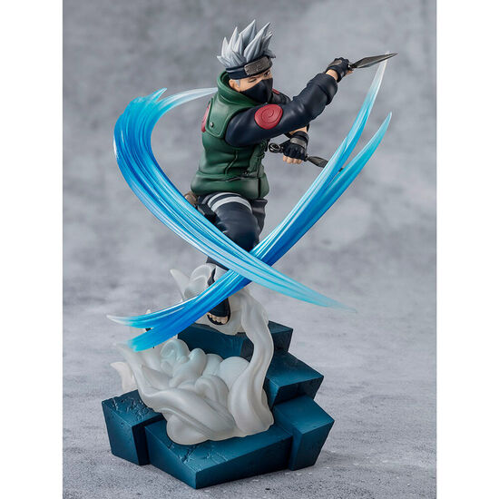 FIGURA S.H FIGUARTS ZERO KAKASHI HATAKE CONCLUSION WITH ONE ONCE CALLED A FRIEND NARUTO SHIPPUDEN 20CM image 2