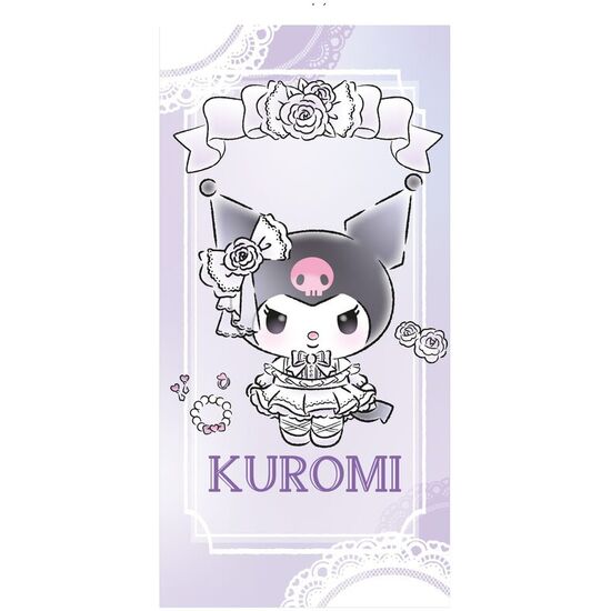 TOALLA KUROMI SANRIO MICROFIBRA image 0