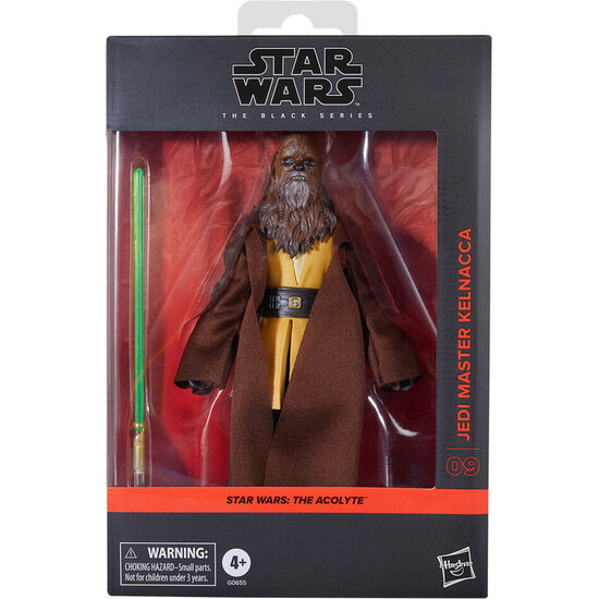 FIGURA JEDI MASTER KELNACCA THE ACOLYTE STAR WARS 15CM image 0