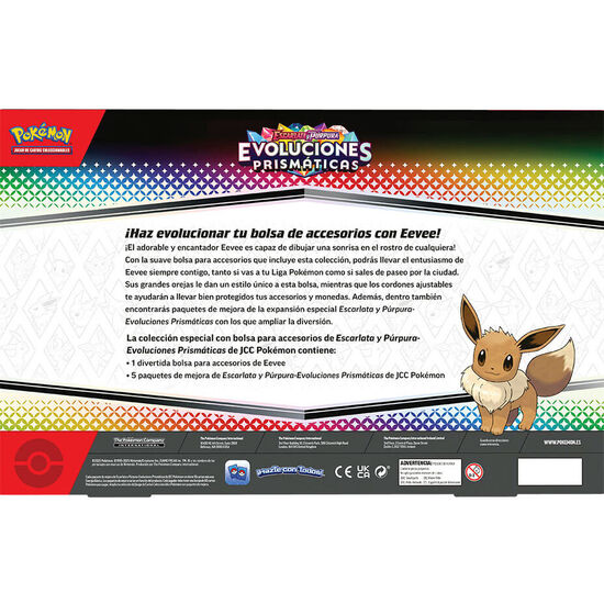 BLISTER JUEGO CARTAS COLECCIONABLES EVOLUCIONES PRISMATICAS POKEMON ESPAÃ±OL image 3