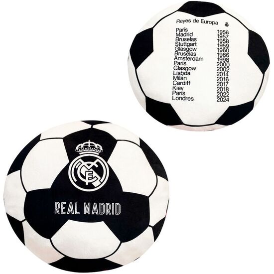 COJIN BALON REYES DE EUROPA REAL MADRID image 0