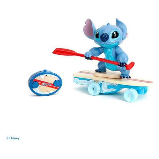 RADIO CONTROL  STITCH EN TABLA DE SURF 25CM image 1