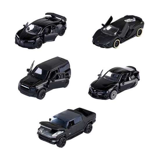 COCHES MAJORETTE- GIFTPACK 5 COCHES NEGROS 2.0 image 1