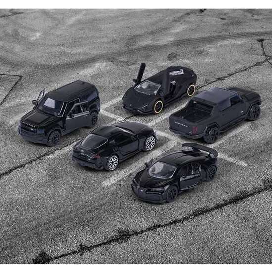 COCHES MAJORETTE- GIFTPACK 5 COCHES NEGROS 2.0 image 5