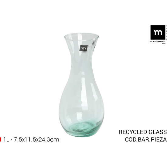 BOTELLA DECANTADOR RONDE 1L OLIVA image 0