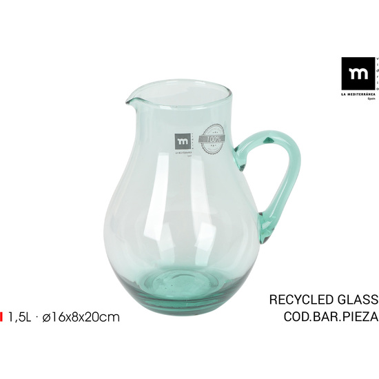 JARRA VIDRIO 1500CC RIO image 0