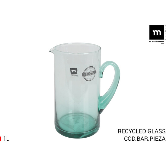 JARRA VIDRIO 1000CC GAIA image 0