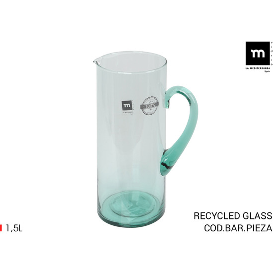 JARRA VIDRIO 1500CC GAIA image 0