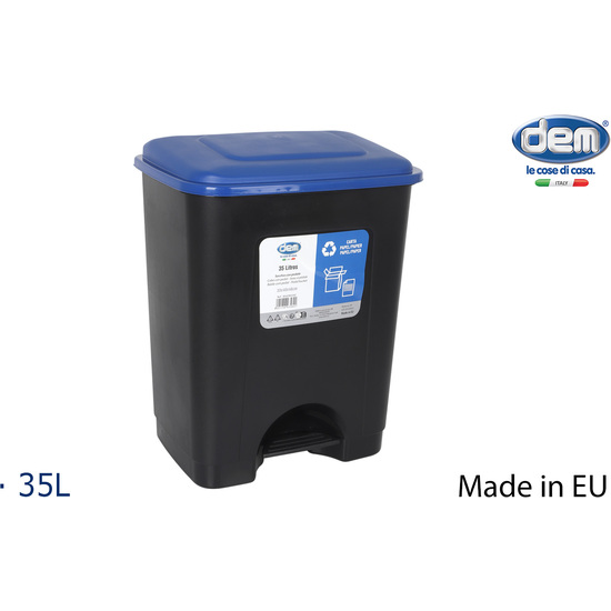 CUBO CON PEDAL ECOPONTO 35LT CARTON image 0