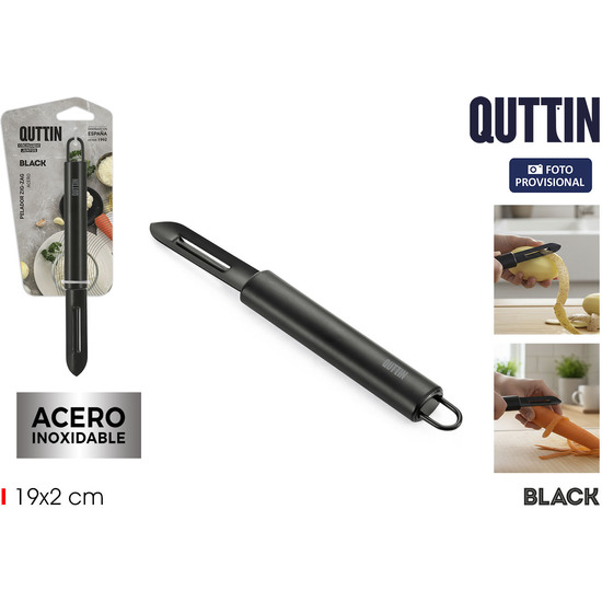 72 PELADOR ZIGZAG ACERO BLACK QUTTIN image 0