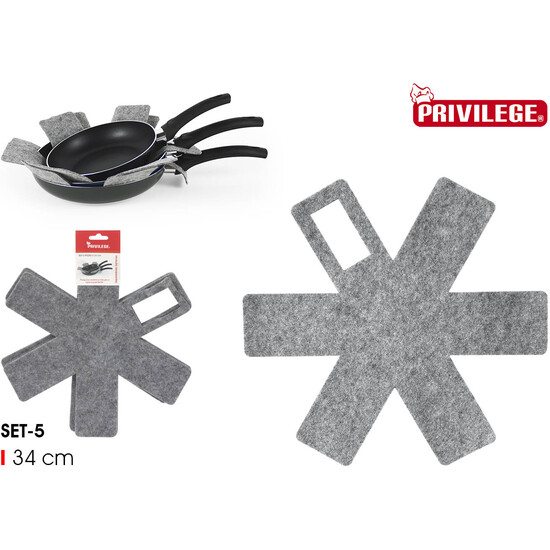 SET5 SEPARADORES SARTEN 34CM PRIVILEGE image 0