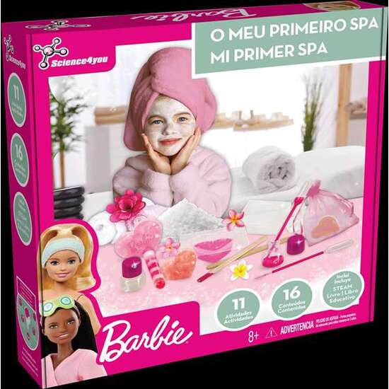 MI PRIMER SPA BARBIE. CREA TU PROPIO SPA DE BARBIE CON 15 ACTIVIDADES, 16 CONTENIDOS Y LIBRO EDUCATIVO 29X30X6 CM image 1
