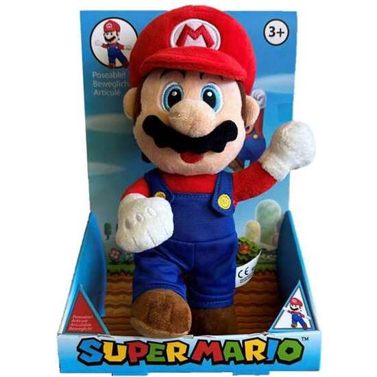 PELUCHE MARIO ARTICULADO 25 CM image 0