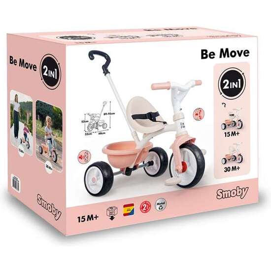 TRICICLO BE MOVE ROSA image 5