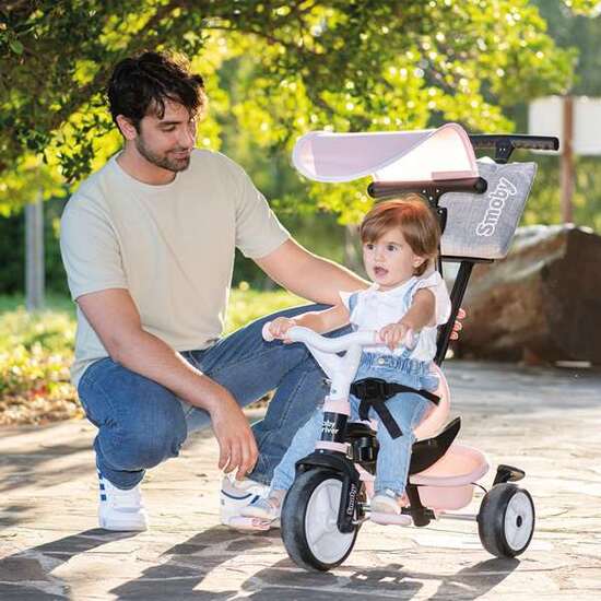 TRICICLO BABY DRIVER CONFORT ROSA image 3