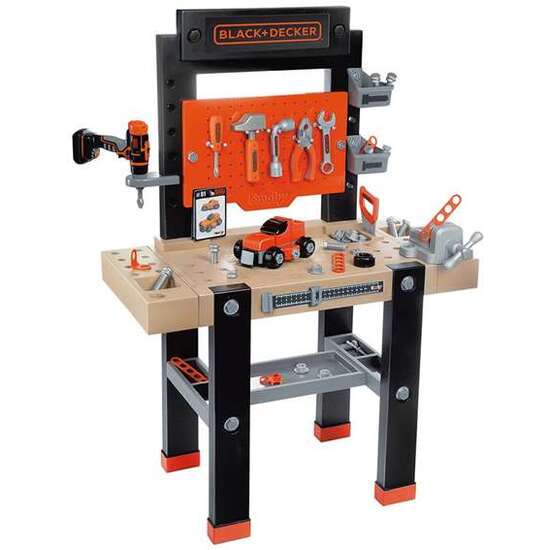 BANCO DE TRABAJO BLACK&DECKER BRICOLO CENTER. INCLUYE 7 HERRRAMIENTAS. 103 X 79 X 34 CM image 1