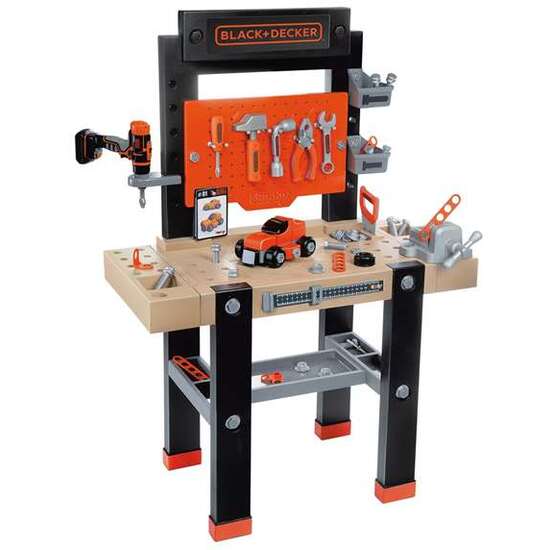 BANCO DE TRABAJO BLACK&DECKER BRICOLO CENTER. INCLUYE 7 HERRRAMIENTAS. 103 X 79 X 34 CM image 2