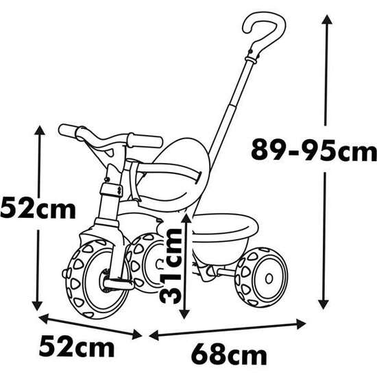 TRICICLO BE MOVE BEIGE image 5