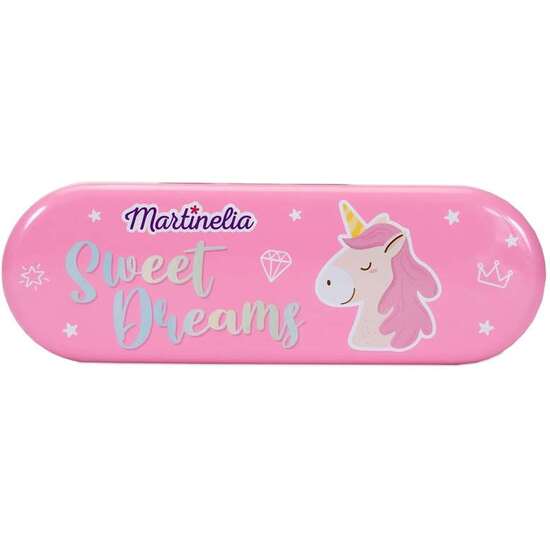 ESTUCHE MARTINELIA LITTLE UNICORNIO. INCLUYE 3 ESMALTES DE UÑAS, PEGATINAS Y CAJA DE HOJALATA. 14X19X13,5 CM image 1