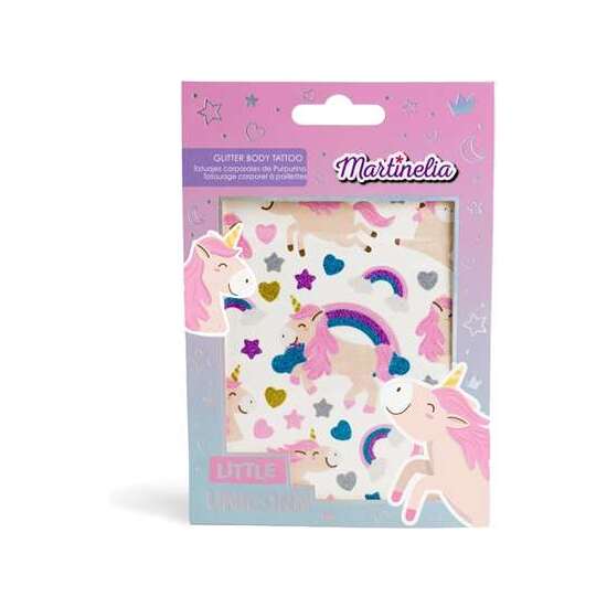 TATUAJE UNICORNIO BRILLANTE MARTINELIA 25X16,9X13,5 CM image 0