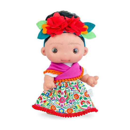 MUÑECA PIU ART FRIDA ESTUCHE 25 CM image 0