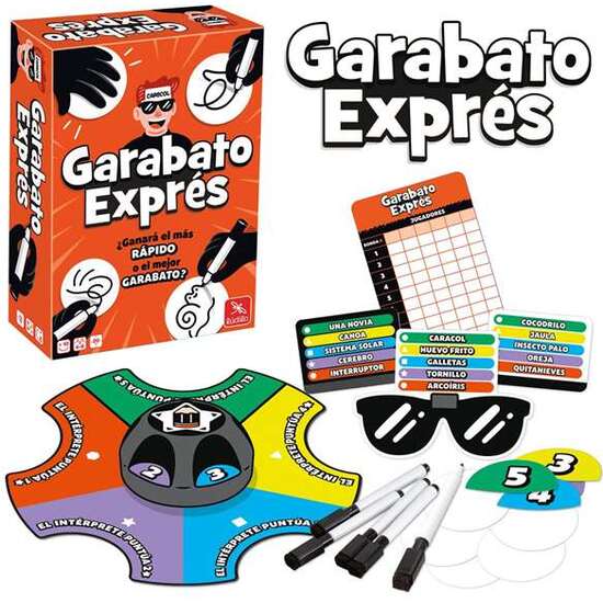 JUEGO GARABATO EXPRÉS.¿GANARA EL MÁS RÁPIDO O EL MEJOR GARABATO? image 3