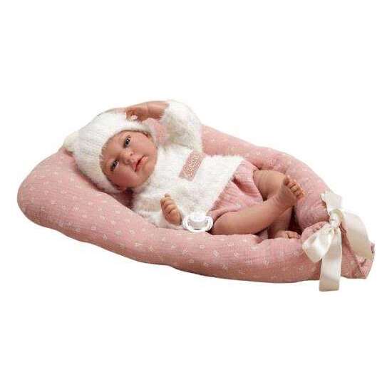 MUÑECA ELEGANCE  ANDIE ROSA C/COJIN (MUÑECO DE PESO) 40 CM image 0