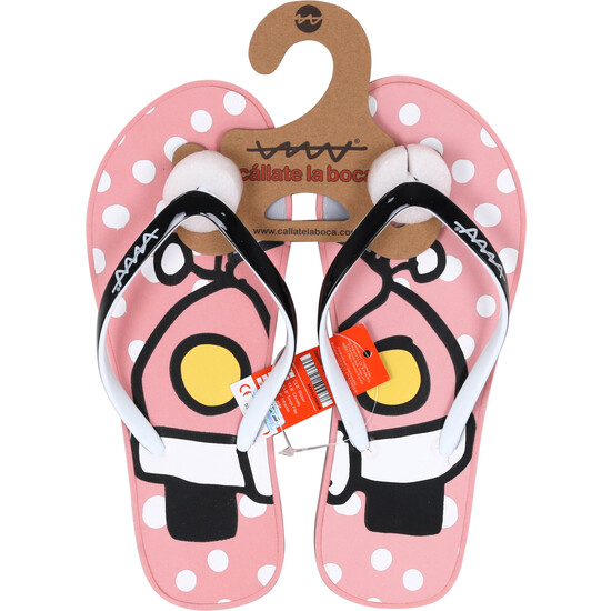 CHANCLAS PLAYA T.37 CLB BEATLE ROSA image 0