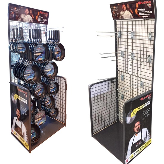 EXPOSITOR METAL 760X2000CM C/12 GANCHOS image 0