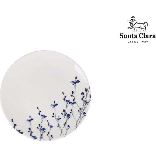 $ PLATO POSTRE Ø19CM LAVANDA PORC. IVORY COUPE image 2