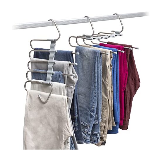 20 PERCHA MÚLTIPLE PARA PANTALONES 5 N 1 HAVS image 2