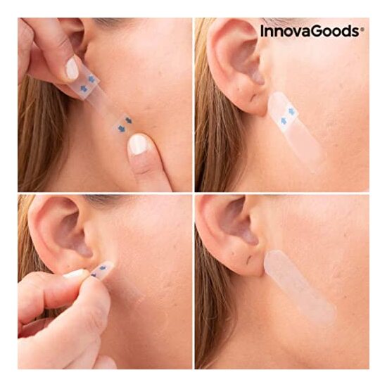 24 PARCHES D LIFTING FACIAL ADHESIVOS INVISIB image 4