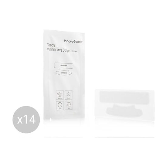 24 TIRAS BLANQUEADORAS DENTALES WRIPES INNOVA image 7