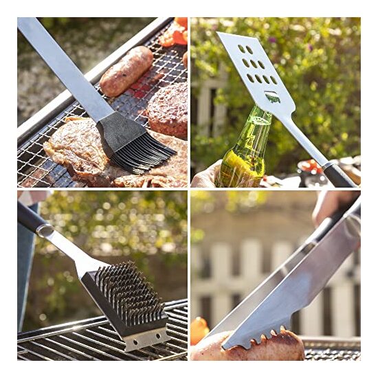 -66- 6 KIT DE UTENSILIOS PARA BARBACOA CON MALETIN image 3