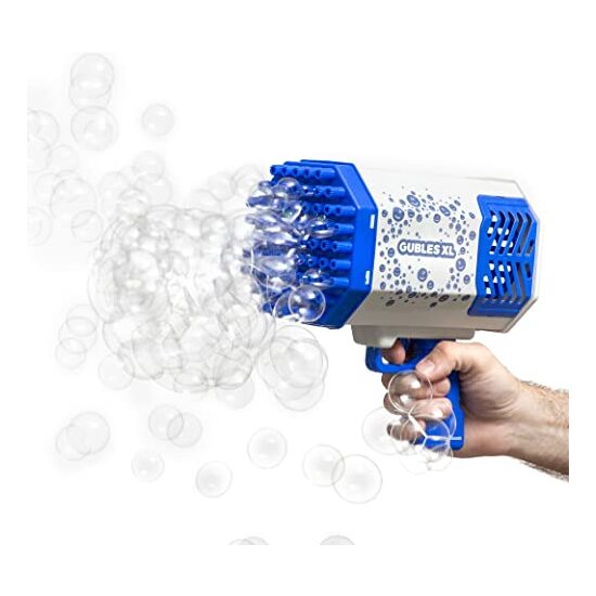 PISTOLA DE BURBUJAS GIGANTE CON LED GUBLES XL INN image 0