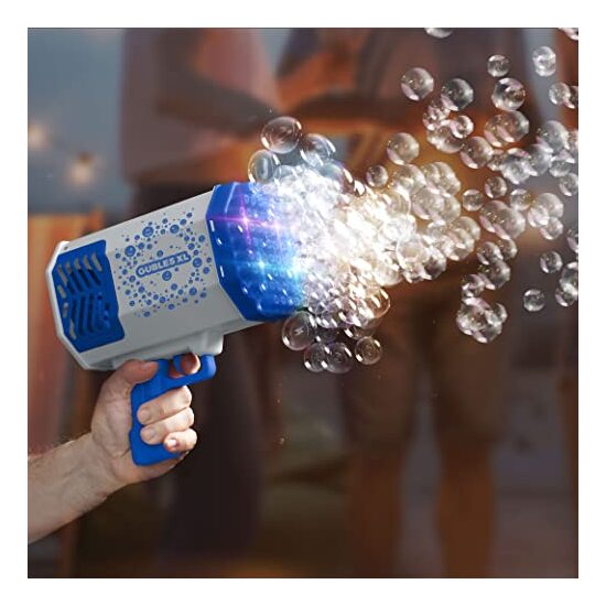 PISTOLA DE BURBUJAS GIGANTE CON LED GUBLES XL INN image 5