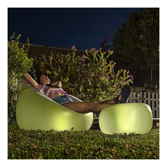 -66- 6 SILLON HINCHABLE CON LED MULTICOLOR Y MANDO image 7