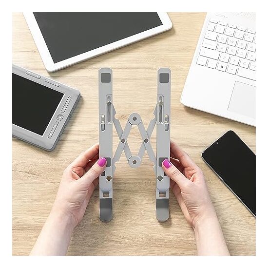 12 SOPORTE PARA PORTATIL PLEGABLE Y REGULABLE image 3
