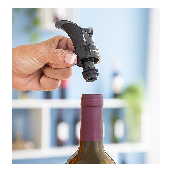 20 TAPON DISPENSADOR AIREADOR DE VINO 2 EN 1 image 4