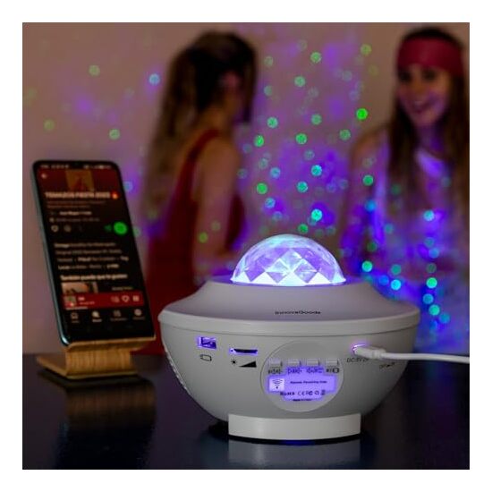# -6- PROYECTOR LED D ESTRELLAS CON ALTAVOZ SEDLA image 7