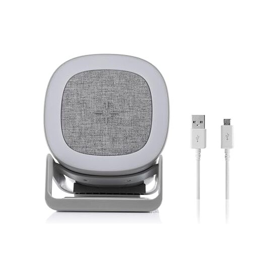 # -8- ALTAVOZ CARGADOR INALAMBRICO CON LED SOUWIS image 0