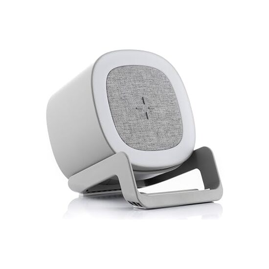 # -8- ALTAVOZ CARGADOR INALAMBRICO CON LED SOUWIS image 5