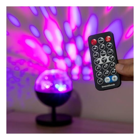 9 PROYECTOR LED RECARGABLE C/ALTAVOZ ISTARLY image 2