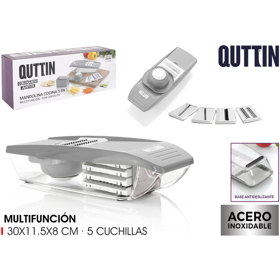 # PRJ  -24- MANDOLINA 5-FUNCIONES C/DEPOSITO Q image 0