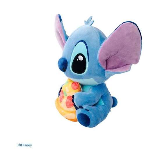 PELUCHE STITCH CON PIZZA, 25CM image 1