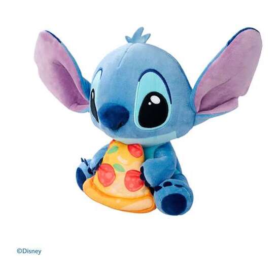 PELUCHE STITCH CON PIZZA, 25CM image 2