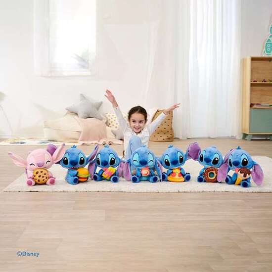 PELUCHE STITCH CON PIZZA, 25CM image 5