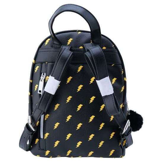 MOCHILITA PU NEGRA POKÉMON PREMIUM CON BOLSILLO DELANTERO Y TRASERO.28 X 22 X 11 CM. image 3